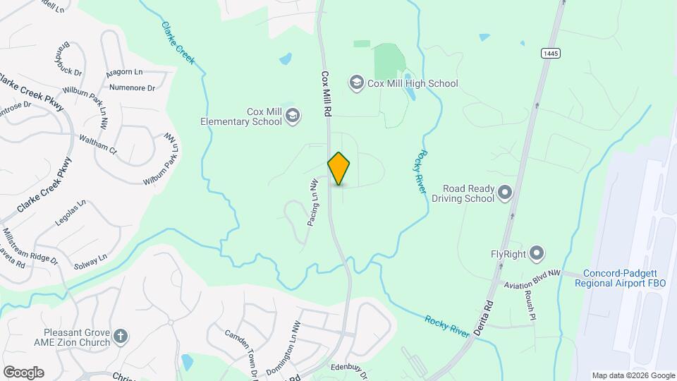 1722 Spears Dr NW Map and Location Details