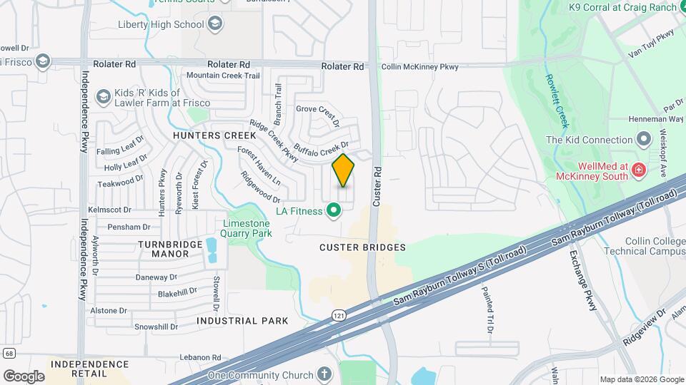 6366 Shadywood Dr Map and Location Details