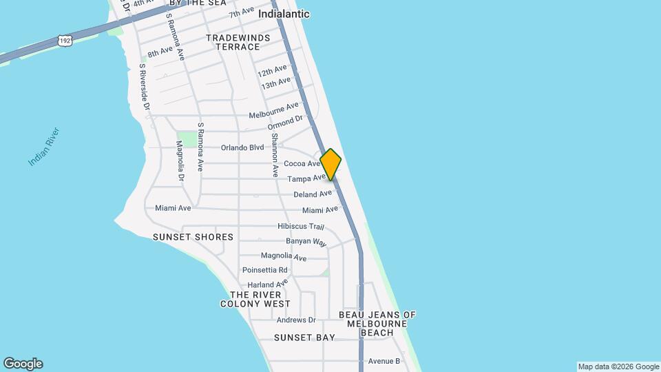 1510 S Miramar Ave Map and Location Details