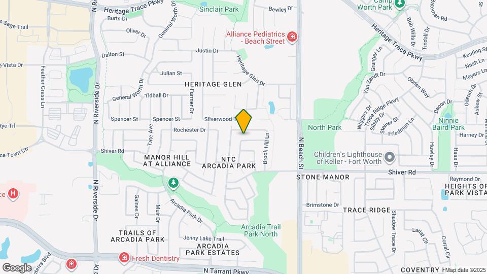 4301 Summer Star Ln Map and Location Details