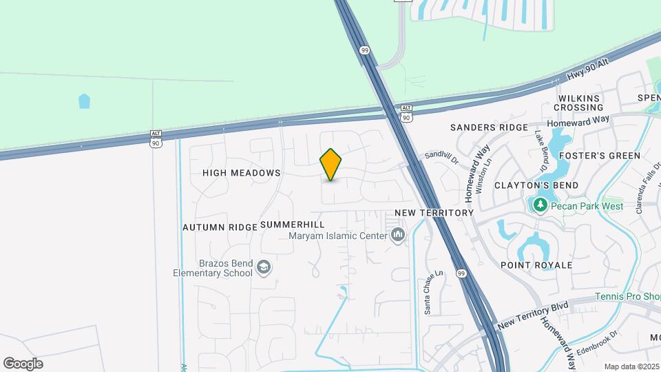 4506 Silverlake Dr Map and Location Details