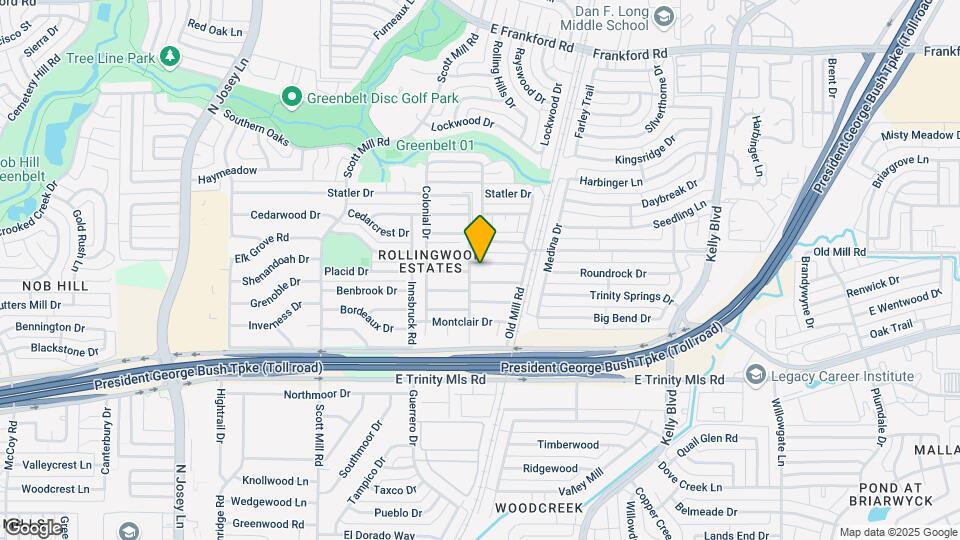 2302 Placid Dr Map and Location Details