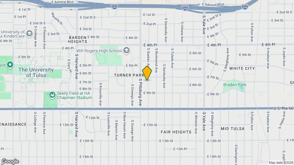 718 S Quebec Ave Map and Location Details