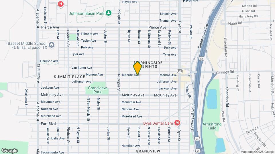 3526 Monroe Ave Map and Location Details