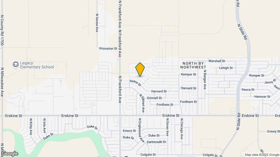5707 Kemper St Map and Location Details