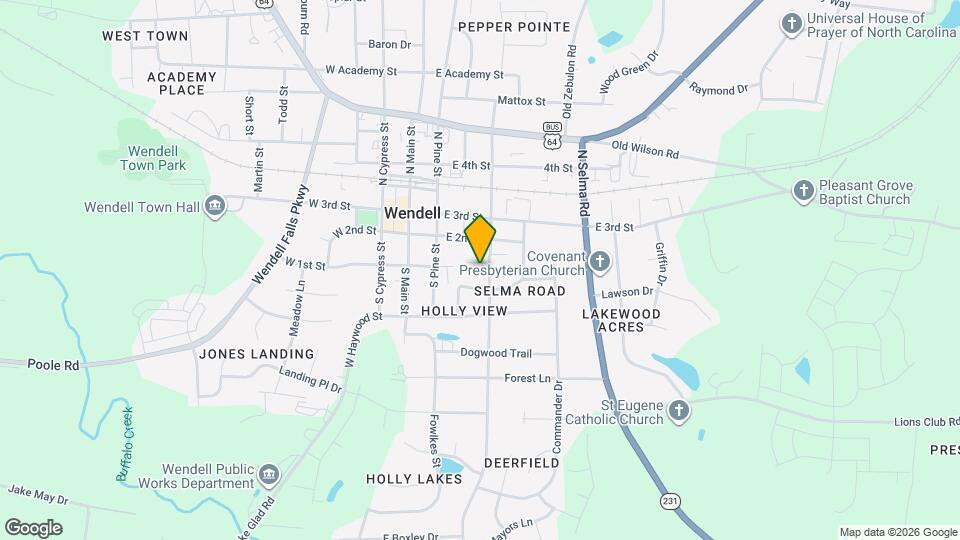 210 S Hollybrook Rd Mapa y Detalles de la Ubicación