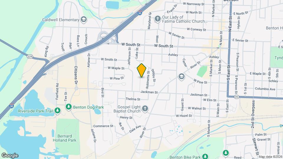 516 Marion St Map and Location Details