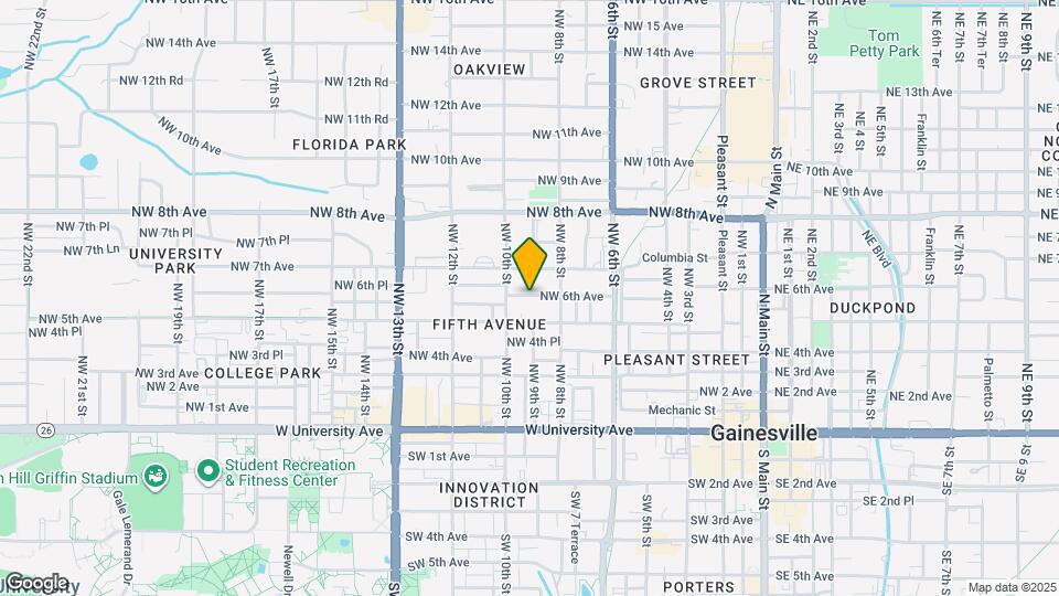 917 NW 6th Ave Map and Location Details