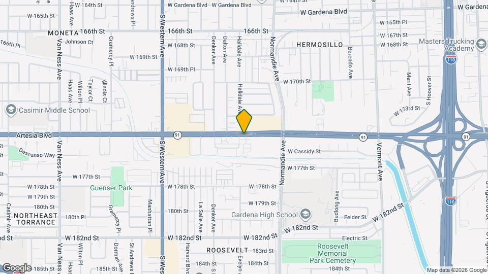 1506 W Artesia Sq Map and Location Details