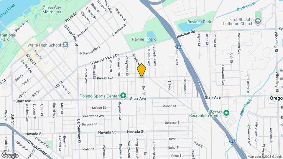 1720 Kelsey Ave Map and Location Details