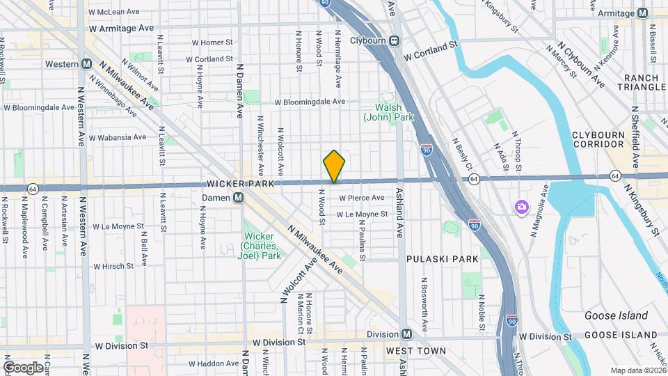 1743 W North Ave, Unit 4 Map and Location Details