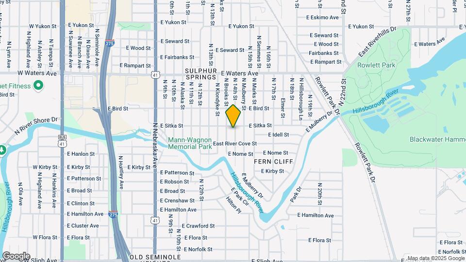 8014 N 14th St Map and Location Details