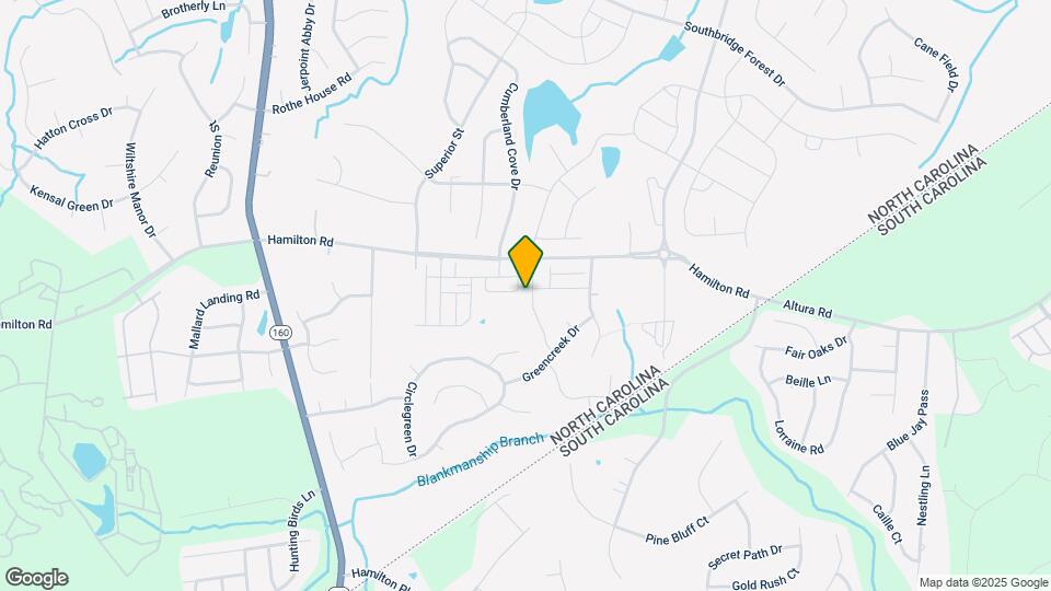 12613 Wandering Brook Dr Mapa y Detalles de la Ubicación