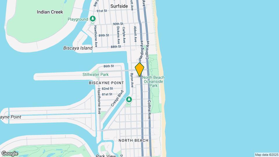 8340 Harding Ave-Unit -201 Map and Location Details