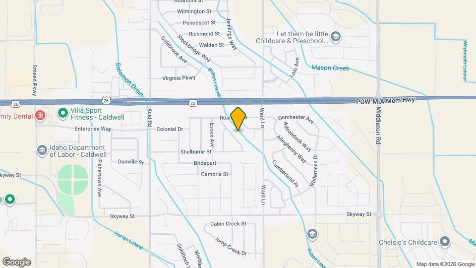 19840 Montclair Way Map and Location Details