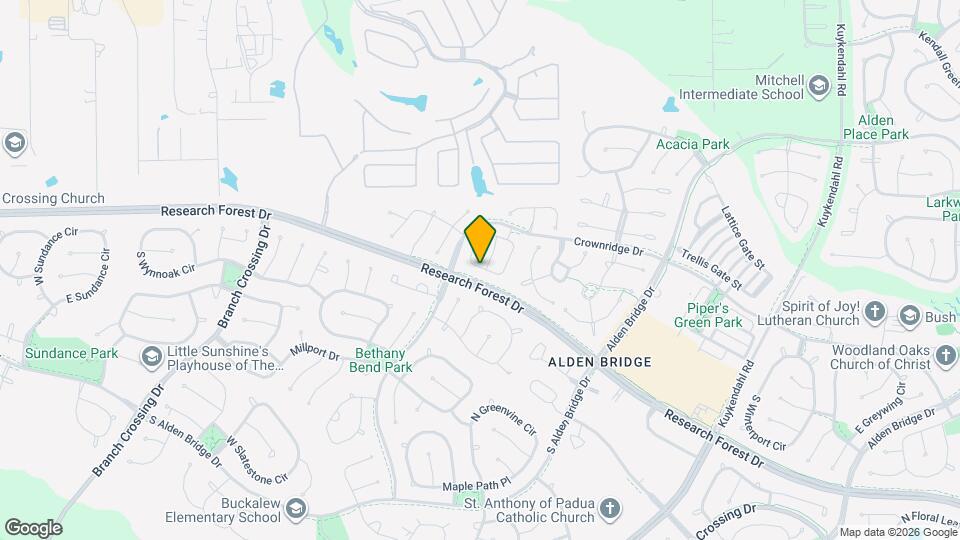 134 S Walden Elms Cir Map and Location Details