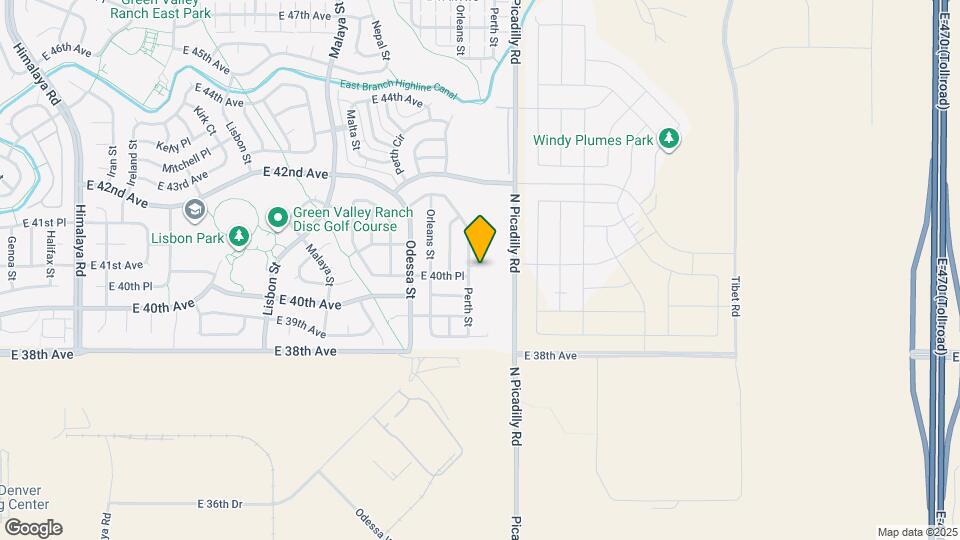 4054 Perth St Mapa y Detalles de la Ubicación