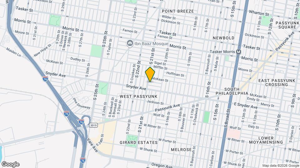 2059 Mercy St Map and Location Details