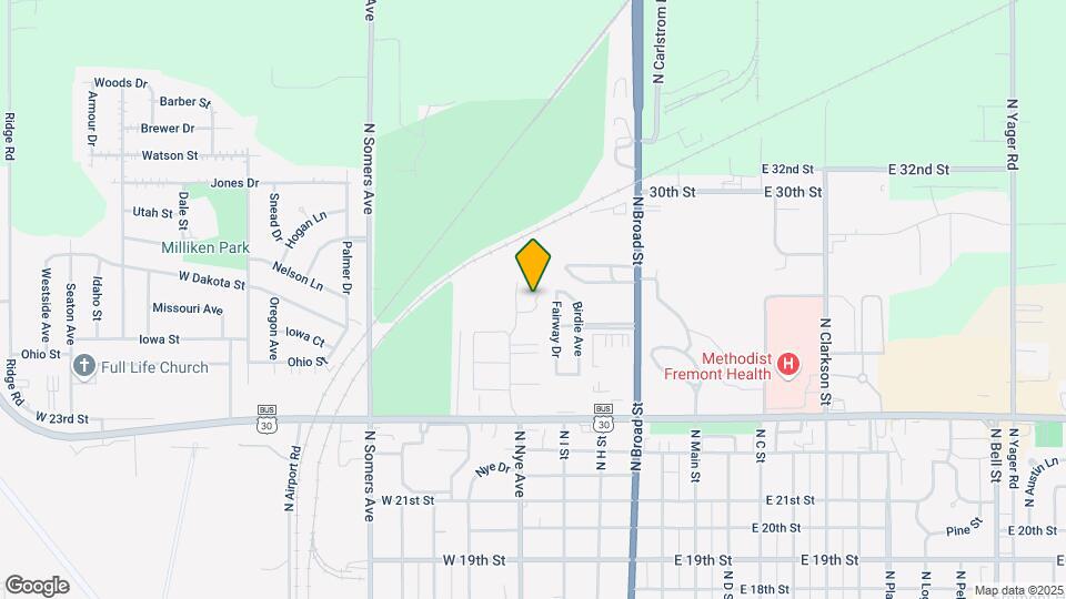 Fremont Omega - A 55+ Senior Community Map and Location Details