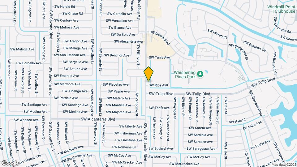 3385 SW Port St Lucie Blvd Map and Location Details