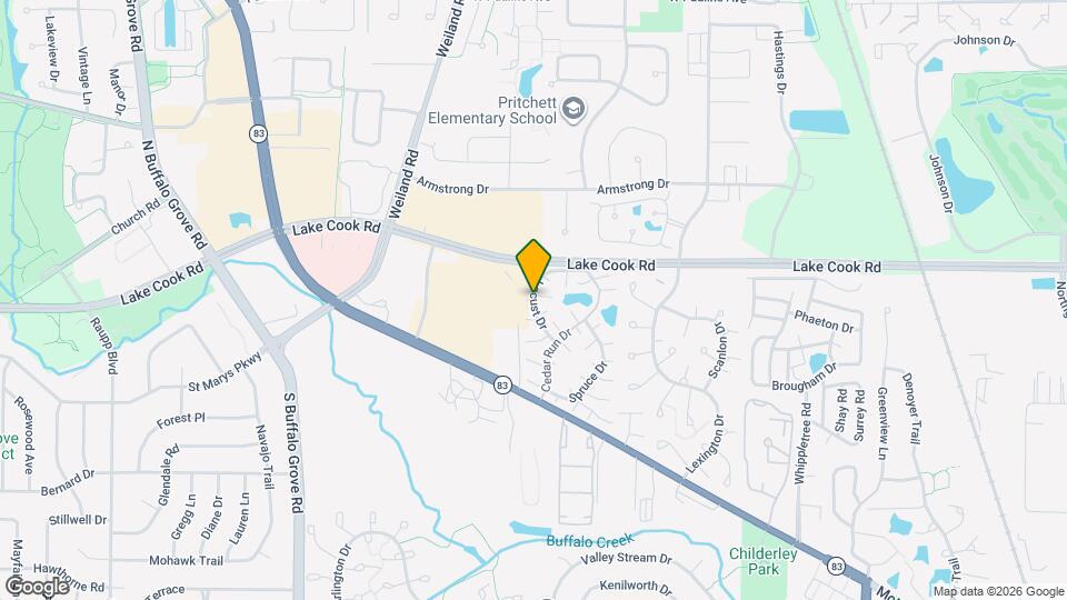 1314 Ely Ct Map and Location Details