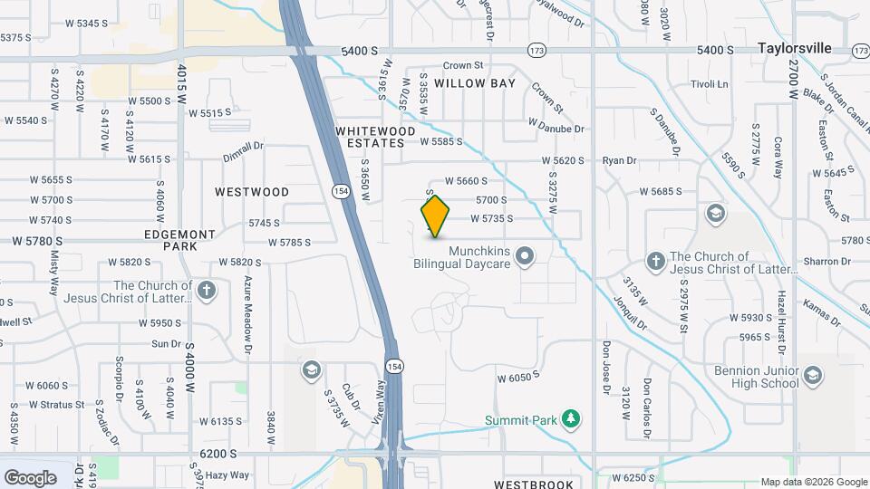 3513 W 5775 S Map and Location Details