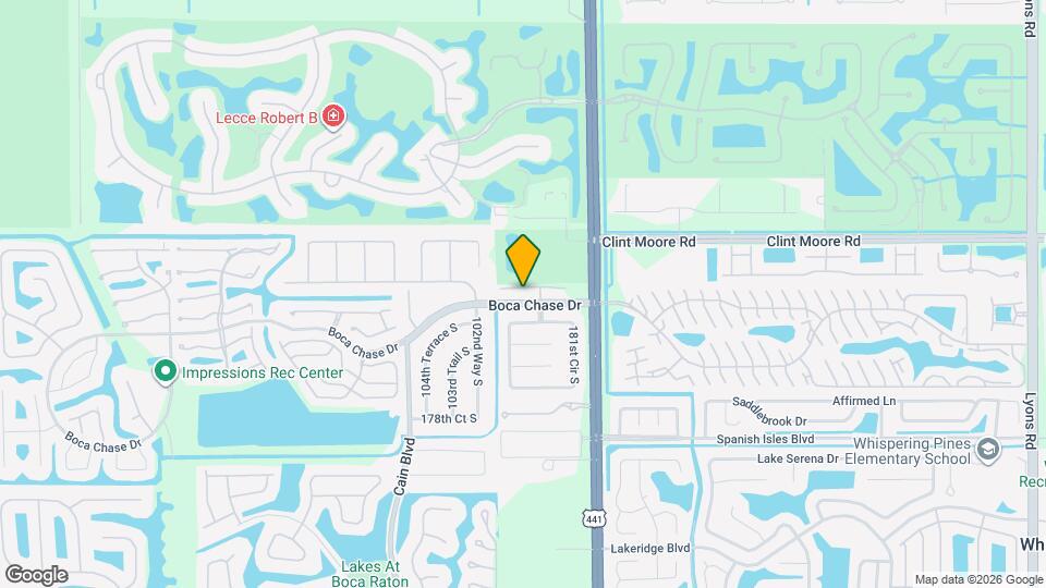 10120 Boca Palm Dr Map and Location Details