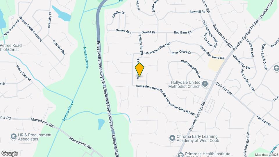 3017 Fetlock Dr SW Map and Location Details