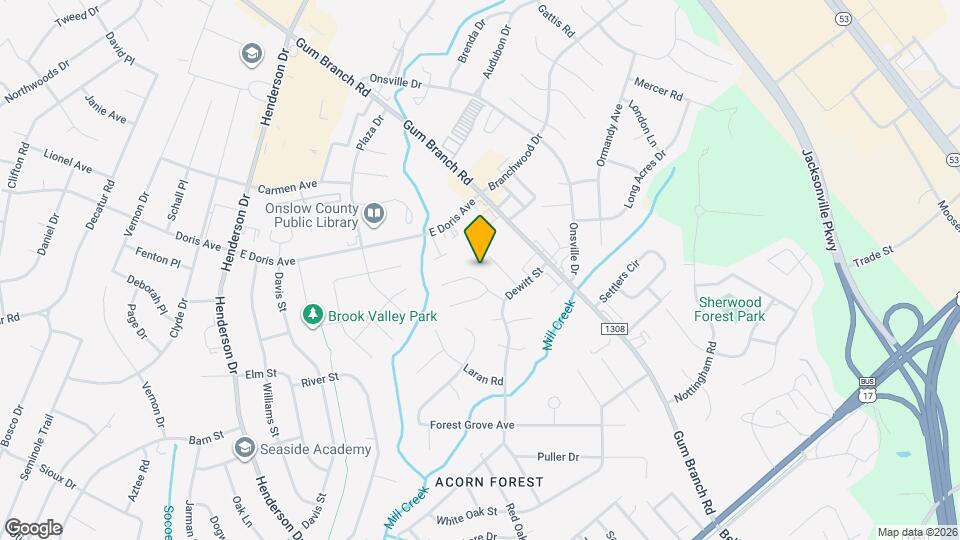 314 Bracken Pl Map and Location Details