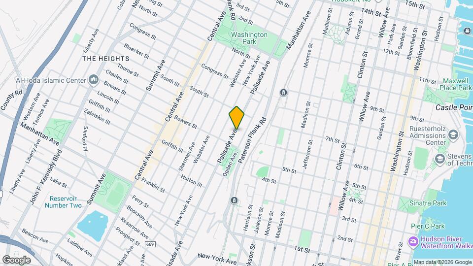 520 Palisade Ave Map and Location Details