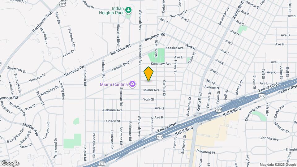 3213 Hollywood Ave Map and Location Details