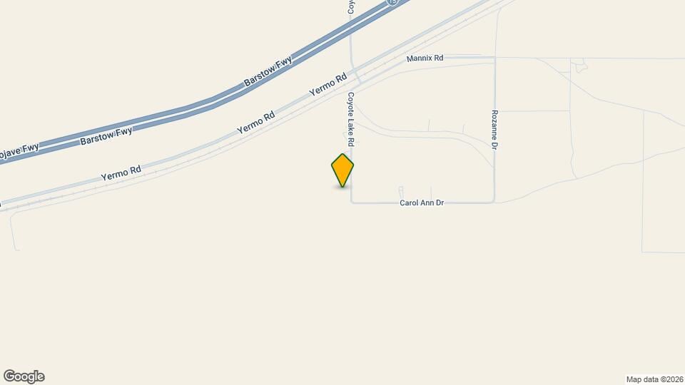 36924 Coyote Lake Rd Map and Location Details