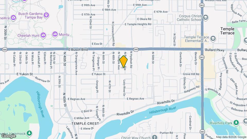 8708 N Pawnee Ave Map and Location Details