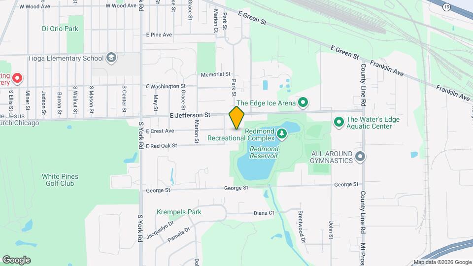 520 E Crest Ave Mapa y Detalles de la Ubicación