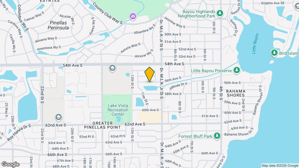 1 Bed/1 Bath Map and Location Details