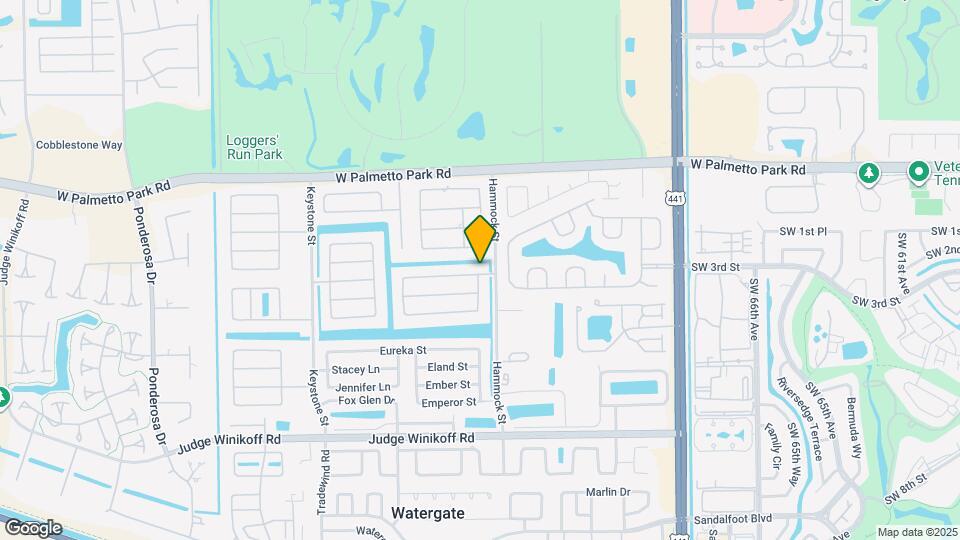 4549 Baldric St Map and Location Details