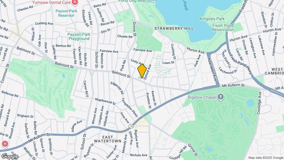 163 Belmont St Map and Location Details