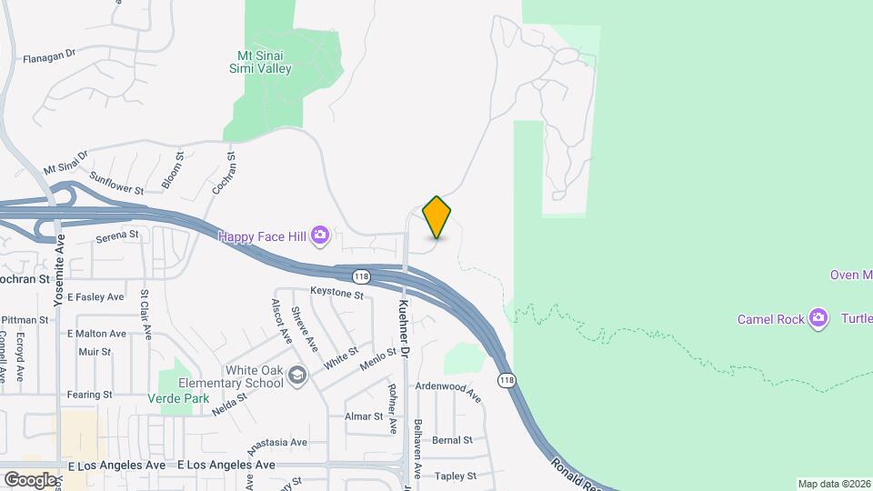 6548 Canyon Oaks Dr Map and Location Details