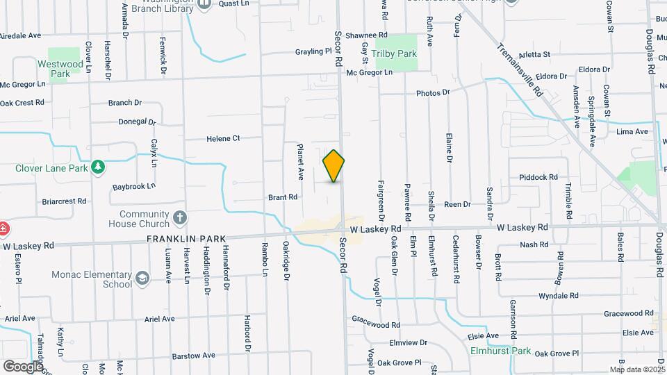 Secor Flats Map and Location Details