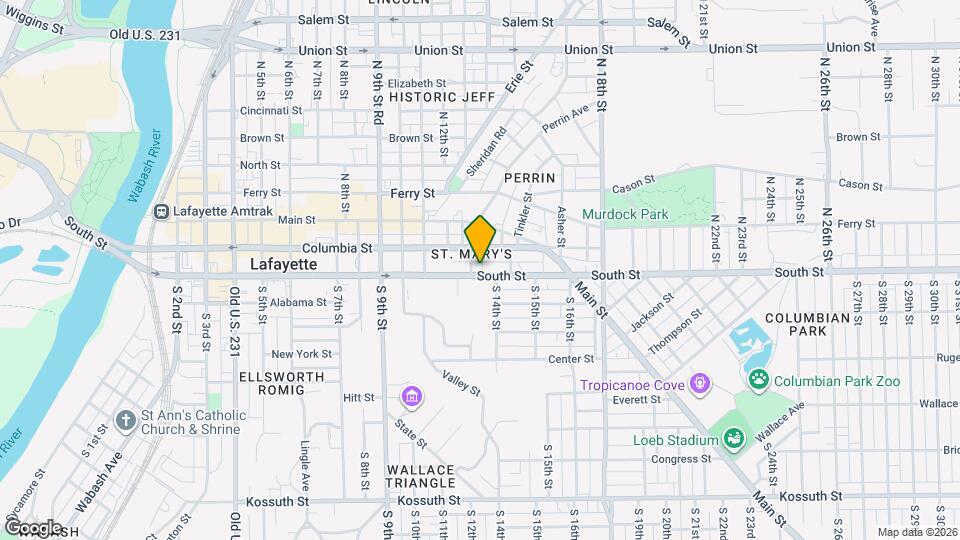 1308 South St Map and Location Details