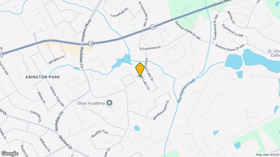 1817 Emerson Lake Cir Mapa y Detalles de la Ubicación