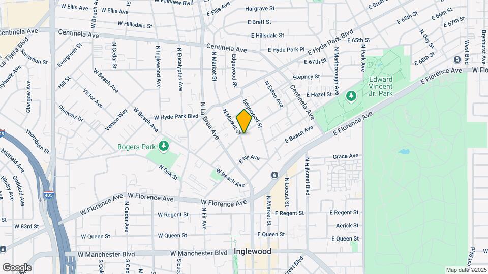 202 E Hazel St Mapa y Detalles de la Ubicación