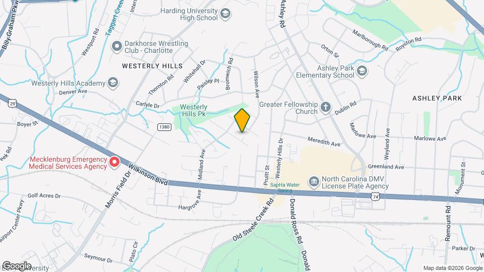 2414 Wilson Ave Map and Location Details