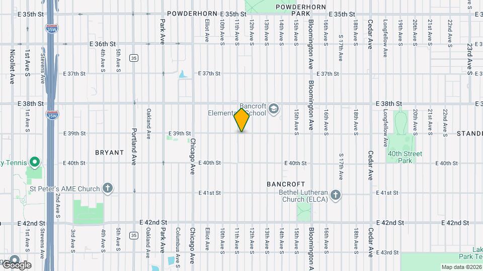 3903 11th Ave S Map and Location Details