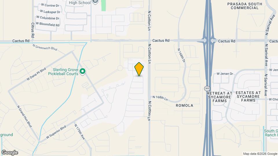 17171 W Thousand Oaks St Map and Location Details