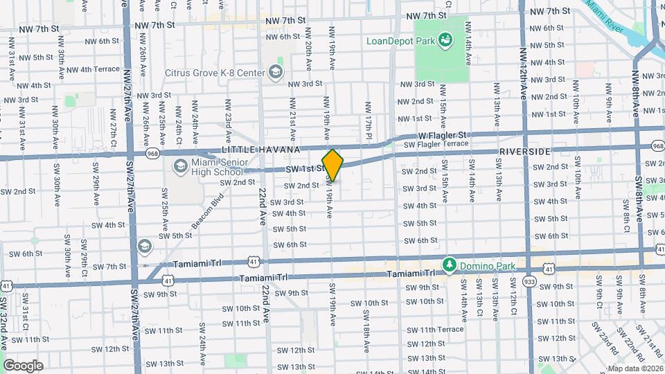 201 SW 19th Ave Map and Location Details