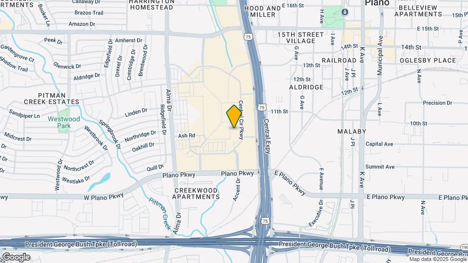 Collin Creek Redevelopment Map and Location Details