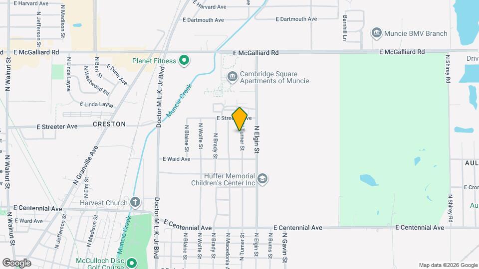 2317 N Turner St Map and Location Details