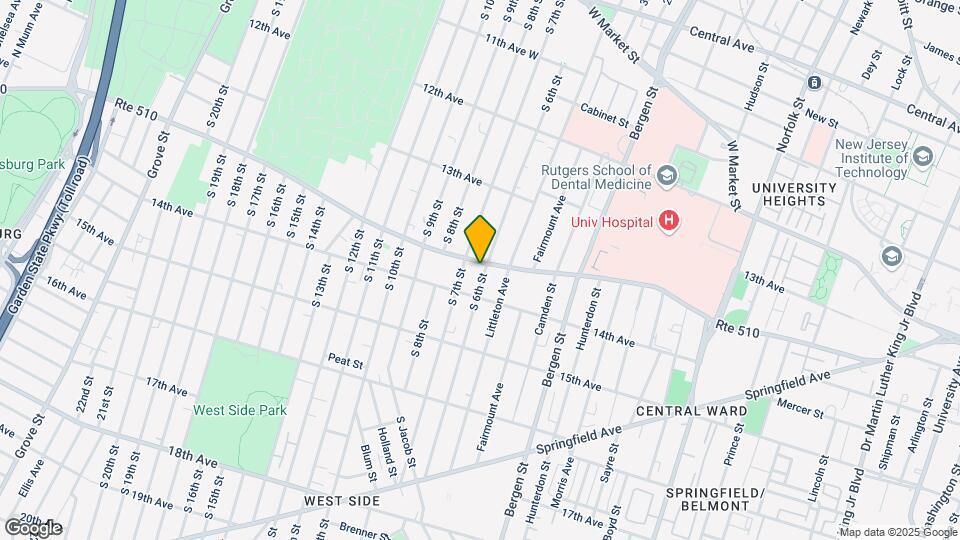 300 South Orange Ave Map and Location Details