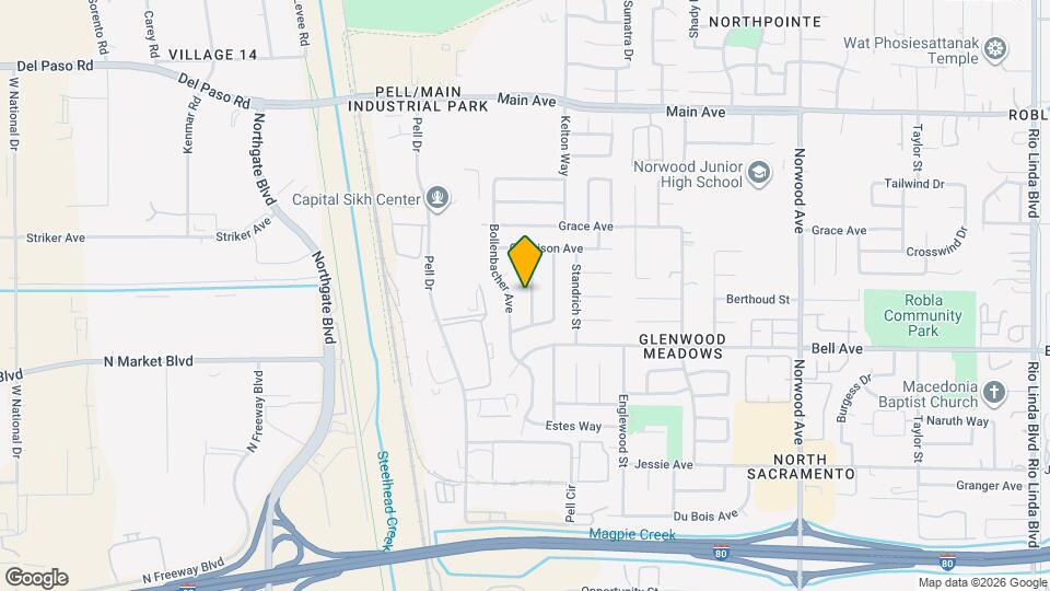 4475 Silverton Way Map and Location Details